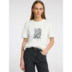 Selected Femme Essential Boxy Printed Ink Tee